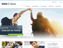 Tablet Screenshot of mkb-bank.de